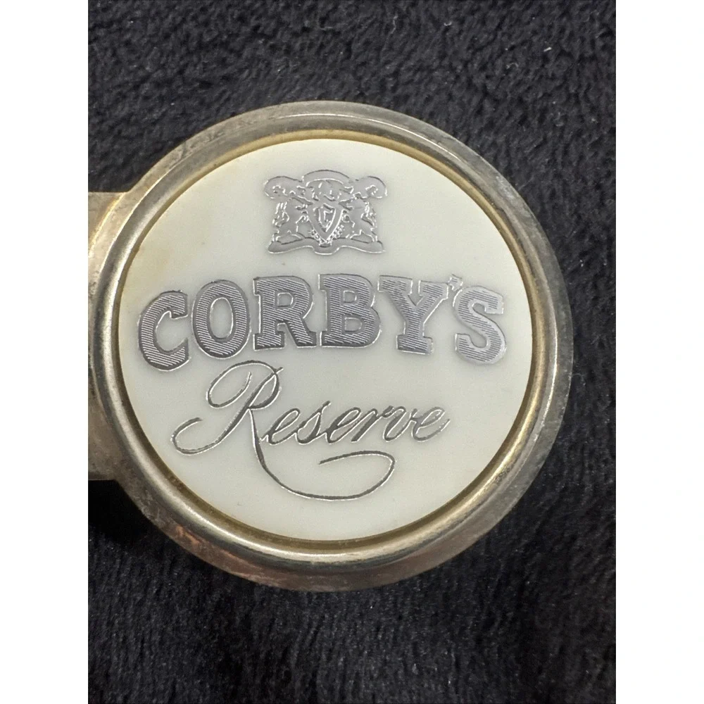 Vintage Corby's Reserve Money Clip‎